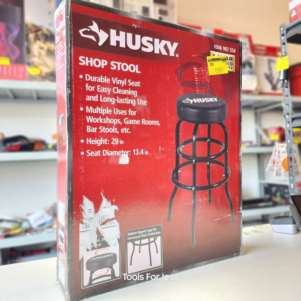 29 in, SHOP STOOL WITH 360A SWIVEL SEAT 29 in, SHOP STOOL WITH 360A SWIVEL SEAT